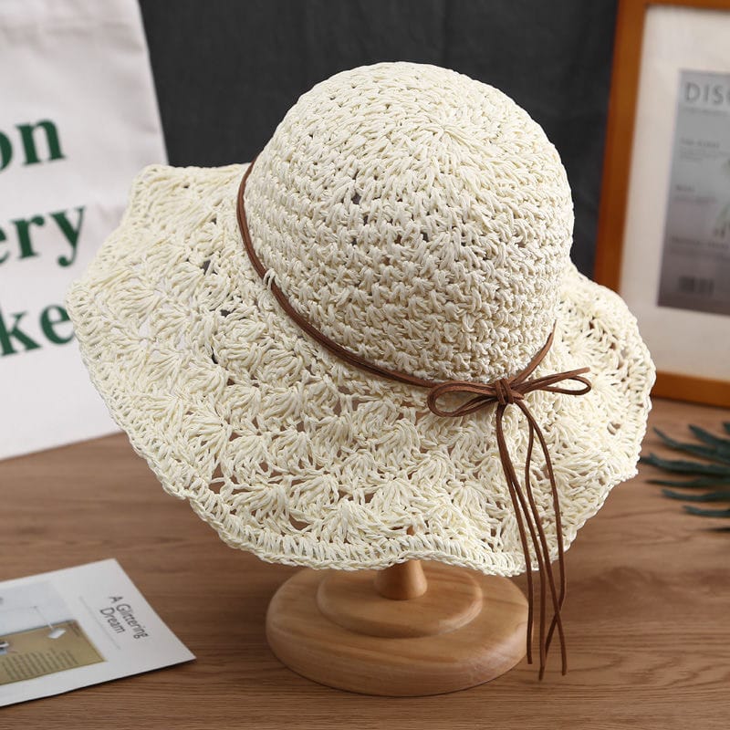 Boho Raffia Hat - قبعة بوهو رافيا - Image 9