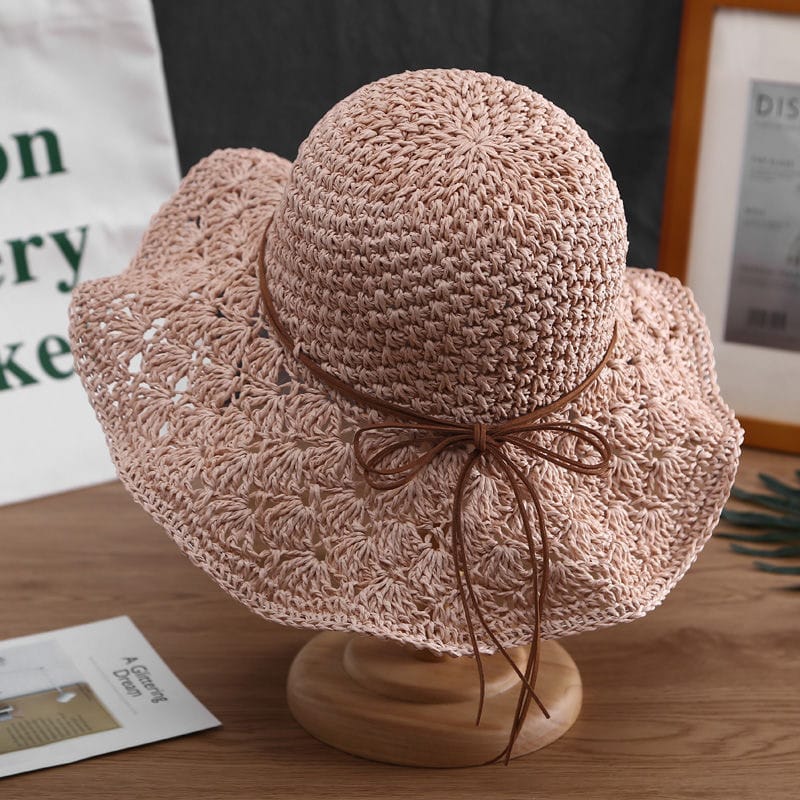 Boho Raffia Hat - قبعة بوهو رافيا - Image 4