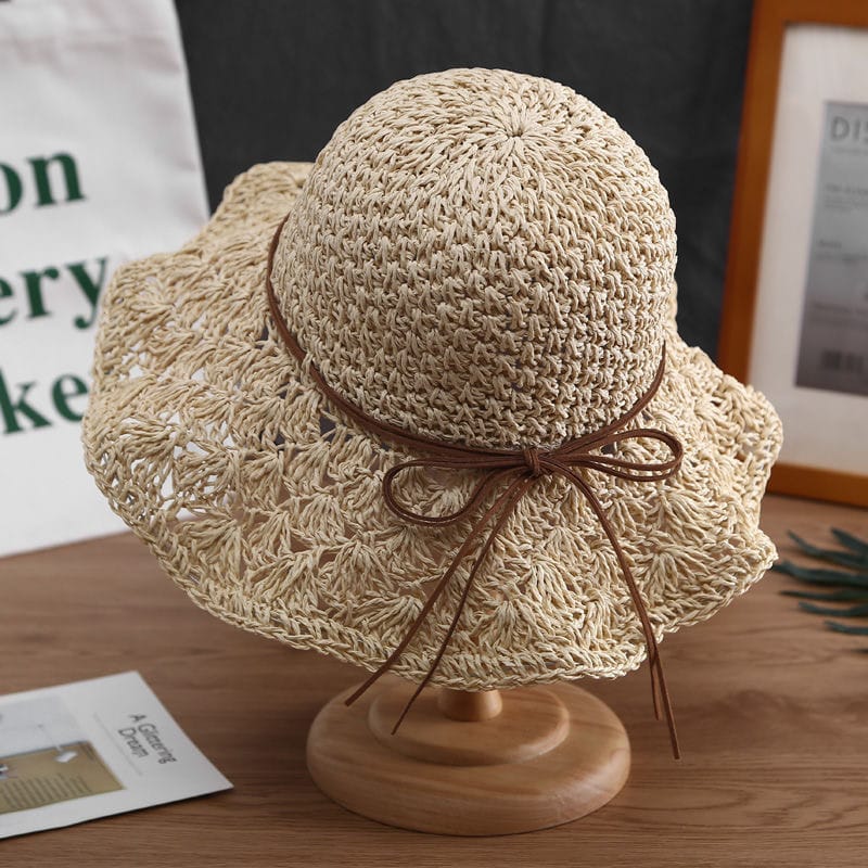 Boho Raffia Hat - قبعة بوهو رافيا - Image 8