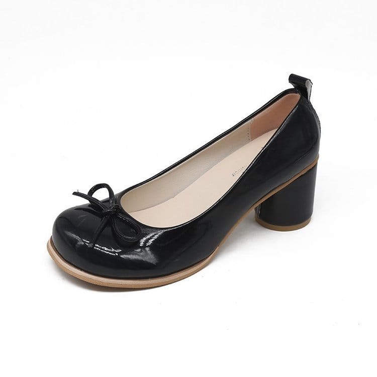 Bow Charm Heels - Image 5