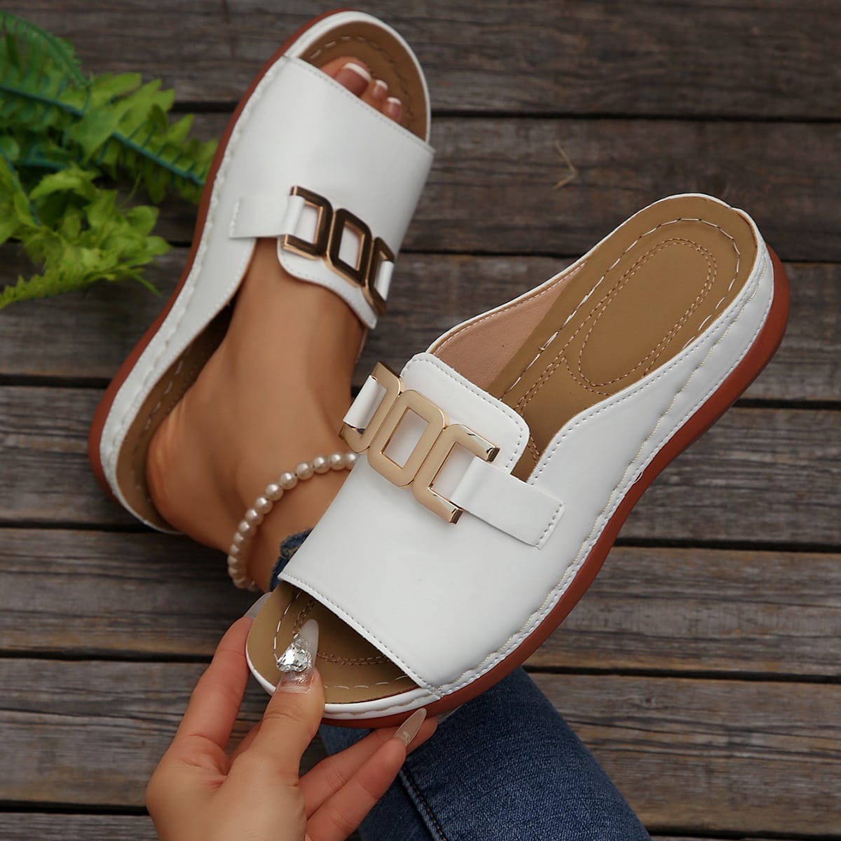 Aura Summer Chain sandal - Image 10