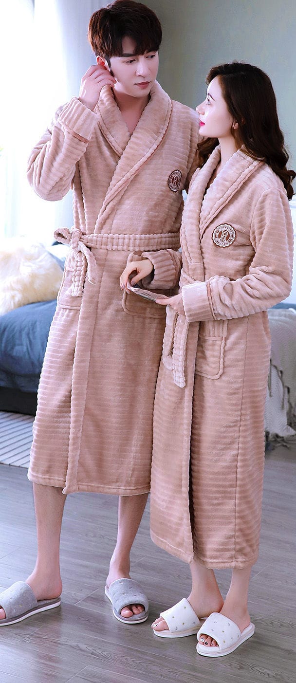 Bird of love bathrobe-fleece - Image 4