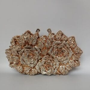 morning rose purse clutch حقيبة يد راقية للمناسبات الراقية و السهرات و الحفلات Morning Rose Elegant Clutch Purse