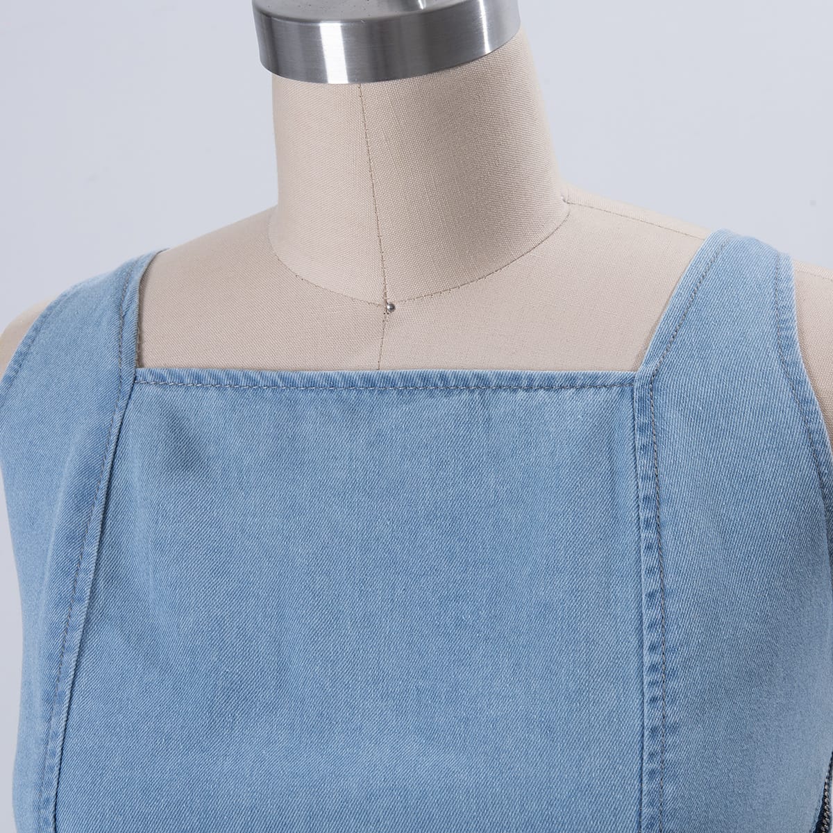 Gia Denim strappy Dress - Image 5
